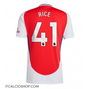 Arsenal Declan Rice #41 Prima Maglia 2024-25 Manica Corta